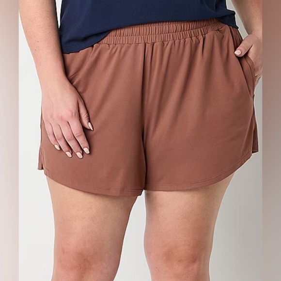 Xersion Womens Plus Scuba Pull-On Short❤️ - Picture 1 of 6
